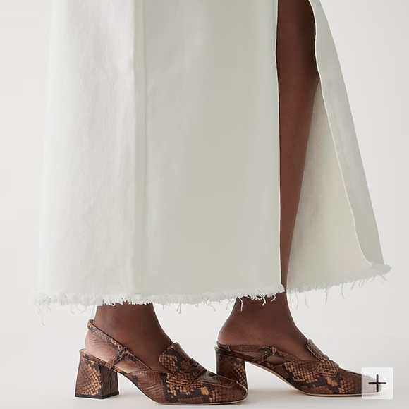 J. Crew Denim Maxi Skirt - Picture 4 of 6